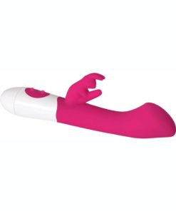 Adam and Eve Bunny Love Silicone G Rabbit Vibrator - Pink