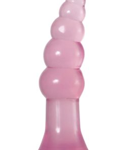 Adam and Eve Fun Jelly Butt Plugs (2 Piece Kit) - Pink