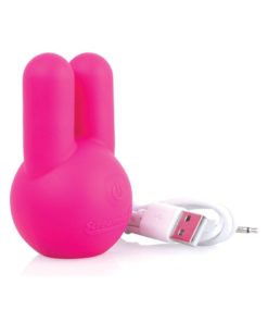 Affordable Rechargeable Toone Flexible Dual Motor Silicone Vibrator Waterproof Pink