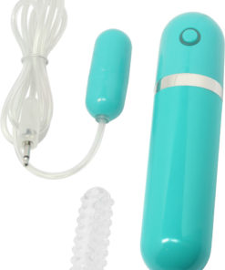 Ahh Vibrator Bullet Of Love With Remote Control - Teal