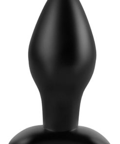 Anal Fantasy Collection Large Silicone Plug Black 4.25 Inch