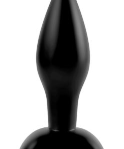 Anal Fantasy Collection Small Silicone Plug Kit Black 3.5 Inch