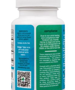 Ananda Hemp Spectrum Gels 30ct Herbal Supplement