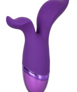 Aura Duo Multi Function Silicone USB Rechargeable Waterproof Purple
