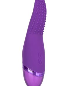 Aura Tickler Multi Function Silicone Vibrator USB Rechargeable Waterproof Purple