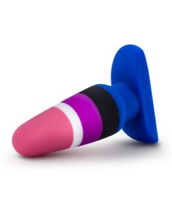 Avant Pride P5 Fluid Silicone Butt Plug - Multi Color