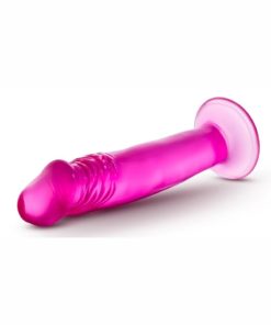 B Yours Sweet N` Small Dildo with Suction Cup 6in - Pink