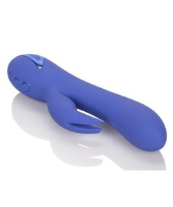 California Dreaming Beverly Hills Bunny Silicone USB Rechargeable Multifunction Waterproof Blue
