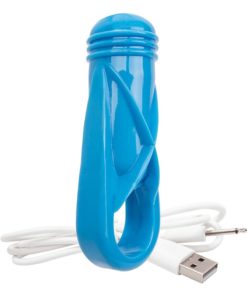 Charged OYeah Plus USB Rechargeable Cock Ring Waterproof Blue