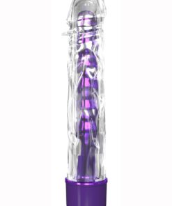 Classix Mr Twister Vibrator With Sleeve Set - Purple