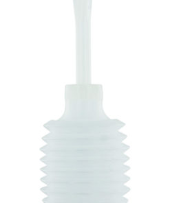 Cleanstream Disposable One-Time Enema Applicator - White