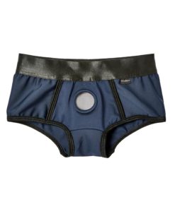 EM. EX. Active Harness Wear Fit Harness Boy Shorts - Extra Small - Blue