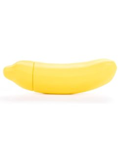 Emojibator The Banana Emoji Silicone Vibrator - Yellow