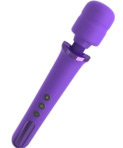 Fantasy For Her Rechargeable Power Wand Multispeed Silicone Purple