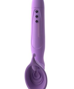 Fantasy For Her Silicone Vibrating Roto Suck Her Stimulator Purple
