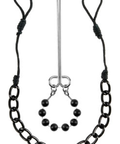 Fetish Fantasy Series Limited Edition Nipple and Clit Jewelry Black