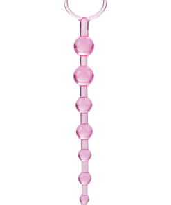 First Time Love Anal Beads - Pink