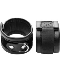 Frisky Handle Me Wrist Cuffs - Black