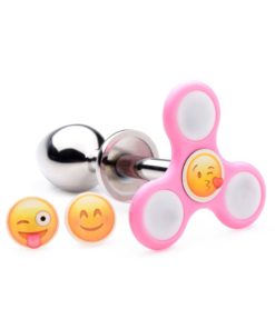 Frisky Happy Ass-Spinner Fidget Spinner - Pink