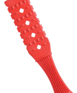 Frisky Paddle Me Silicone Textured Paddle - Red