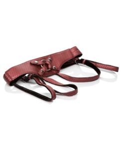 Her Royal Harness The Regal Empress Adjustable Harness - Red