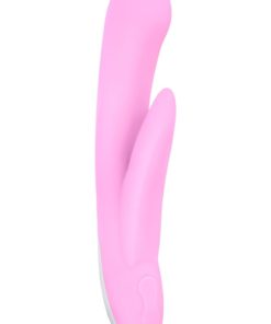 Hop Cottontail Rechargeable Silicone Vibrator - Ballet Slipper