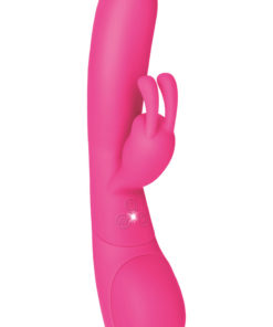 Impress Silicone Rabbit Dual Vibe Waterproof Pink 4.25 Inch