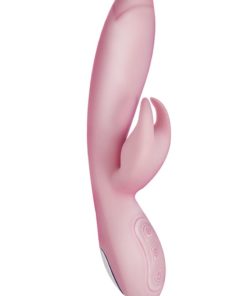 Infinitt Pleasure Massager Silicone Rechargeable Vibrator - Pink
