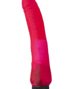 Jelly Caribbean Number 1 Jelly Vibrator - Red