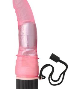 Jelly Caribbean Number 4 G-Spot Realistic Vibrator - Pink