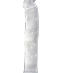 Jelly Jewels Dildo 8in - Clear
