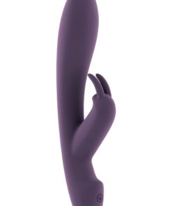 Jil Mila Flexible Silicone Rechargeable Rabbit Vibrator - Purple