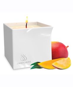 Jimmyjane Afterglow Natural Massage Oil Candle Mystic Mango 4.5oz