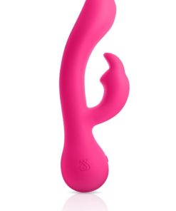 Jimmyjane Ruby Rabbit Rechargeable Silicone Flexible Rabbit Vibrator - Pink