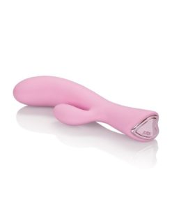 Jopen Amour Dual G Wand Rechargeable Silicone Dual Vibrating Wand Massager - Pink