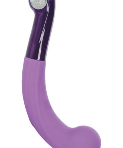 Jopen Key Comet II Rechargeable Silicone Vibrating G-Spot Wand Massager - Lavender