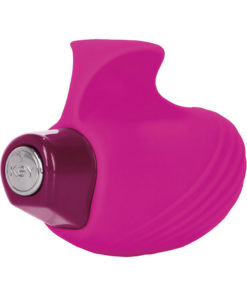 Key Aries Silicone Finger Massager - Raspberry Pink
