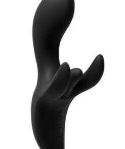 Kink Pulse Ultimate 4 Motor Silicone USB Rechargeable Vibrator Waterproof Black 7 Inch
