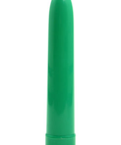 Ladys Mood Plastic Vibrator - Green