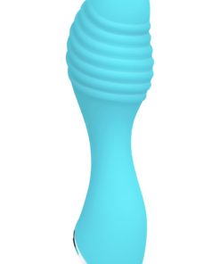 Little Dipper Rechargeable Silicone Vibrator - Aqua