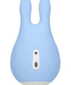Loveline Sugar Bunny Clitoral Stimulator Silicone Rechargeable Vibrator - Blue