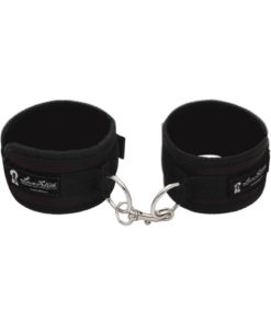 Lux Fetish Quality Love Cuffs Adjustable Black