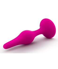 Luxe Beginner Plug Silicone Butt Plug Medium - Pink