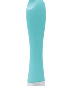Luxe Collection Candy Rechargeable Silicone Flexible Compact Vibe - Turquoise
