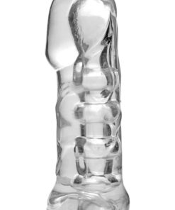 Master Series Girth Enhancing Penetration Device And Stroker Sleeve - Clear