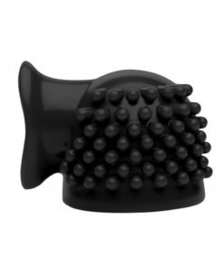 Master Series Thunder-Gasm 3 in 1 Silicone Wand Attachment - Black