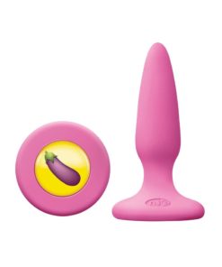Moji`s #DCK Silicone Tapered Mini Anal Plug - Pink
