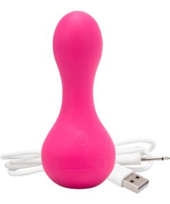 Moove USB Rechargeable Flexible Silicone Vibe Waterproof Pink