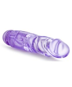 Naturally Yours The Little One Vibrating Dildo 6.7in - Purple