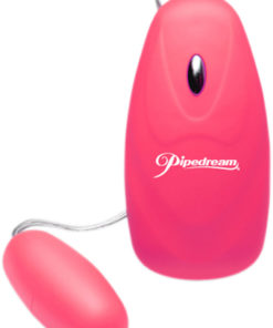 Neon Luv Touch Bullet Vibrator With Remote Control - Pink